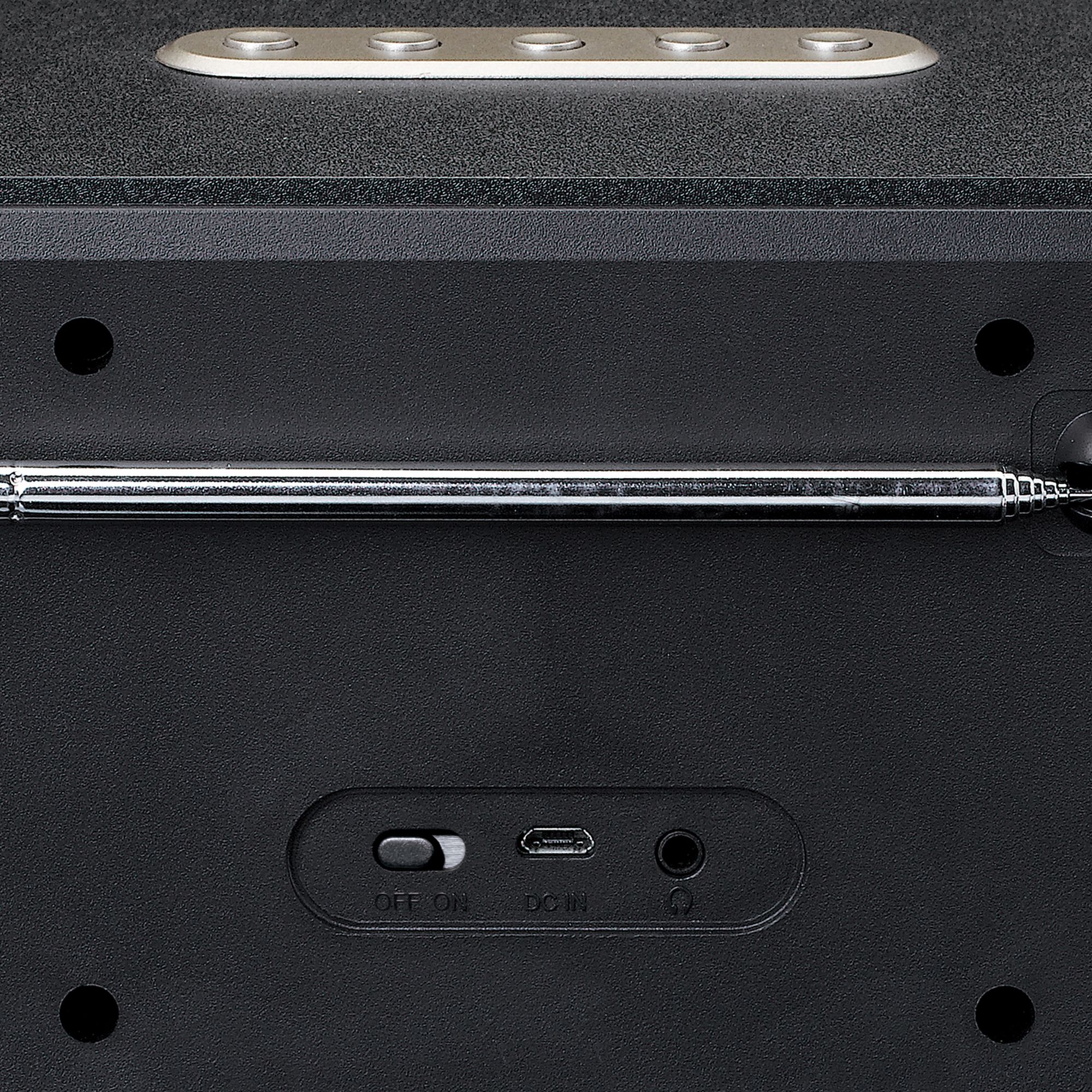Lenco dar-030bk dab+ radio - zwart,zilver