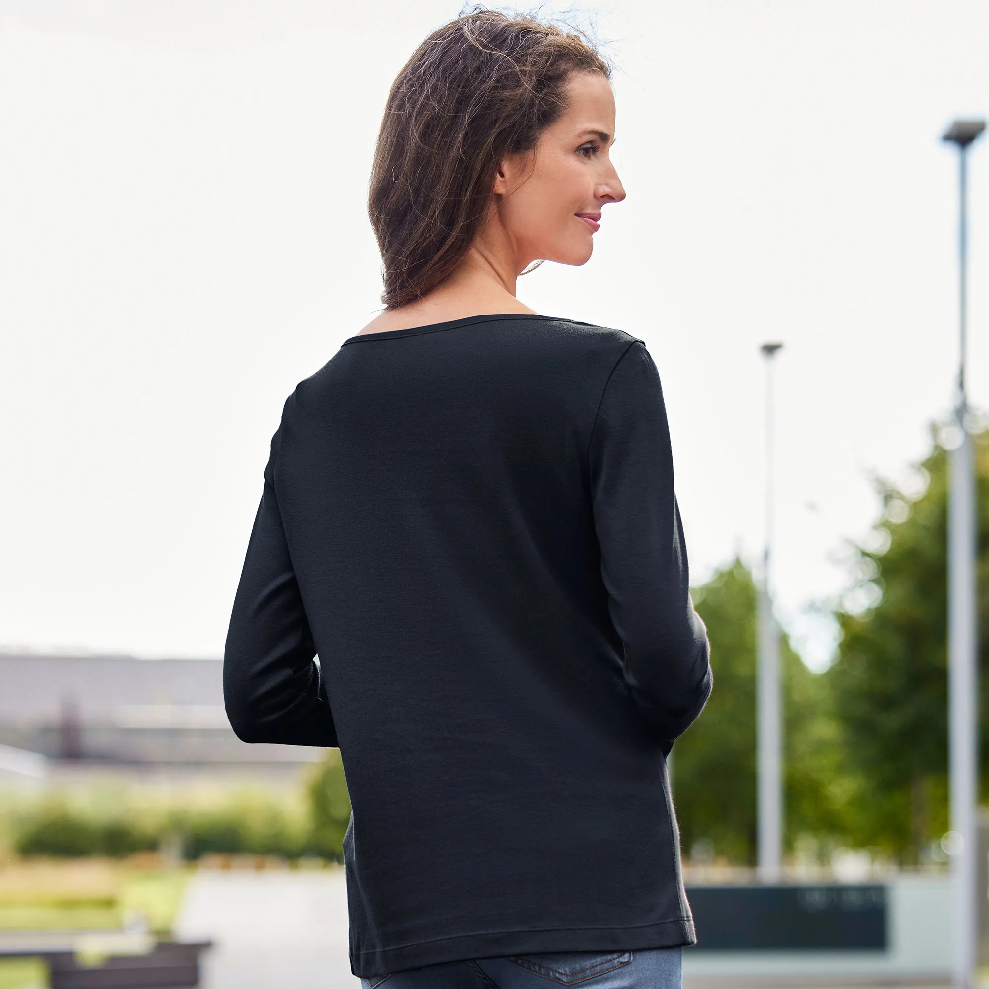 Damen-Shirt mit Baumwolle