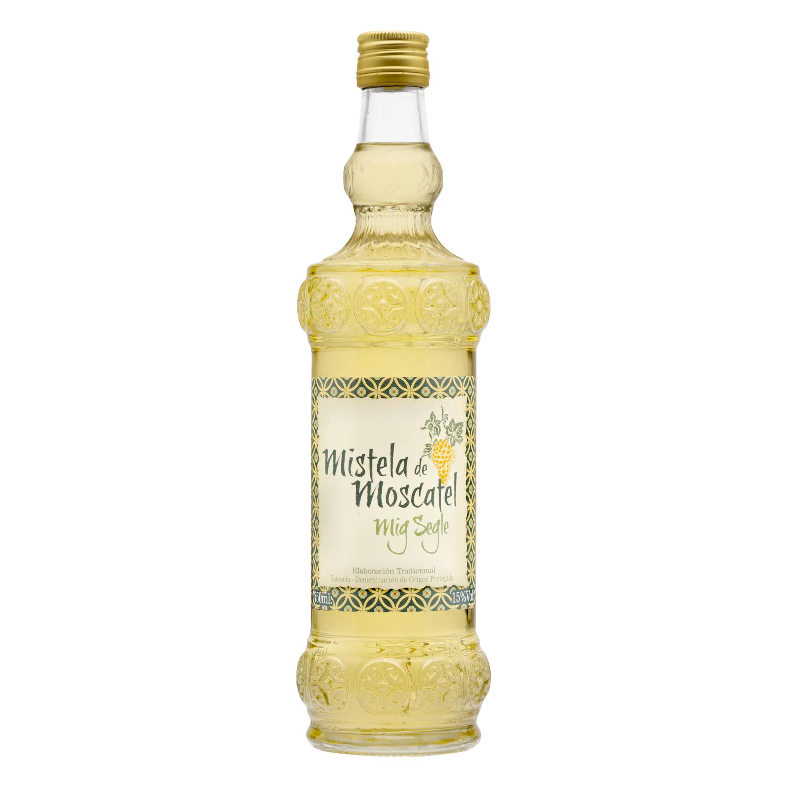 Mistela sucrée à base de muscat du Mig Segle DO Valencia
