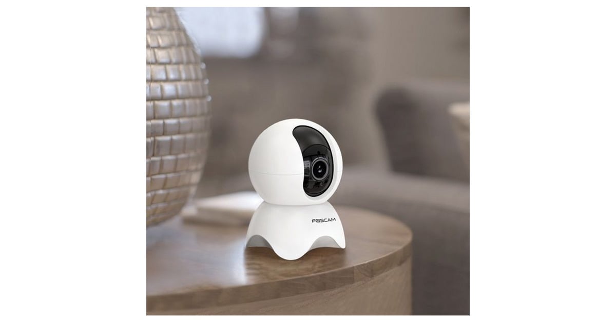 FoscamX5, 5MP WiFi camera met AI Persoonsdetectie  (Wit)