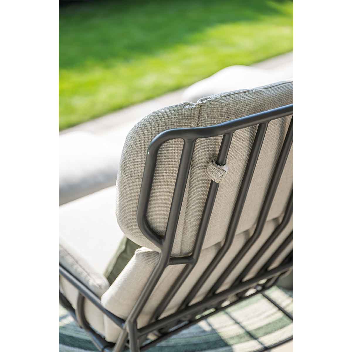 Garden Impressions Fresno - Mati d. grijs 3-delig - loungestoelen