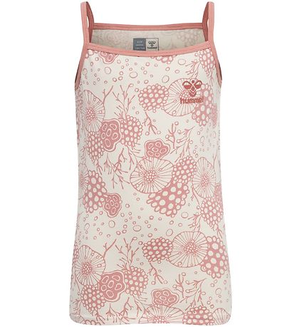 Hummel Top - hmlCarolina - 2-pak - Rosa/R?hvid