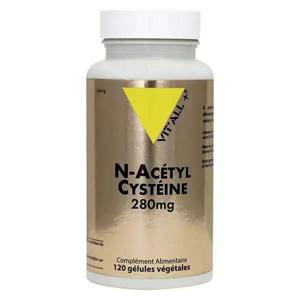 Vit'all+ N-ACETILCISTEÍNA 280mg 120 cápsulas vegetais