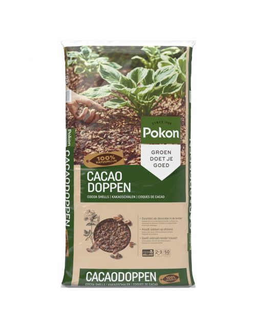 Pokon Cacaodoppen - Bodembedekking - 50 l