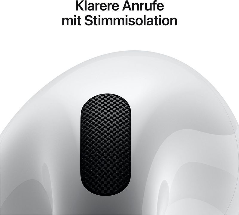 Apple - AirPods 4 - In-Ear - Wit - USB-C - Bluetooth 5.3