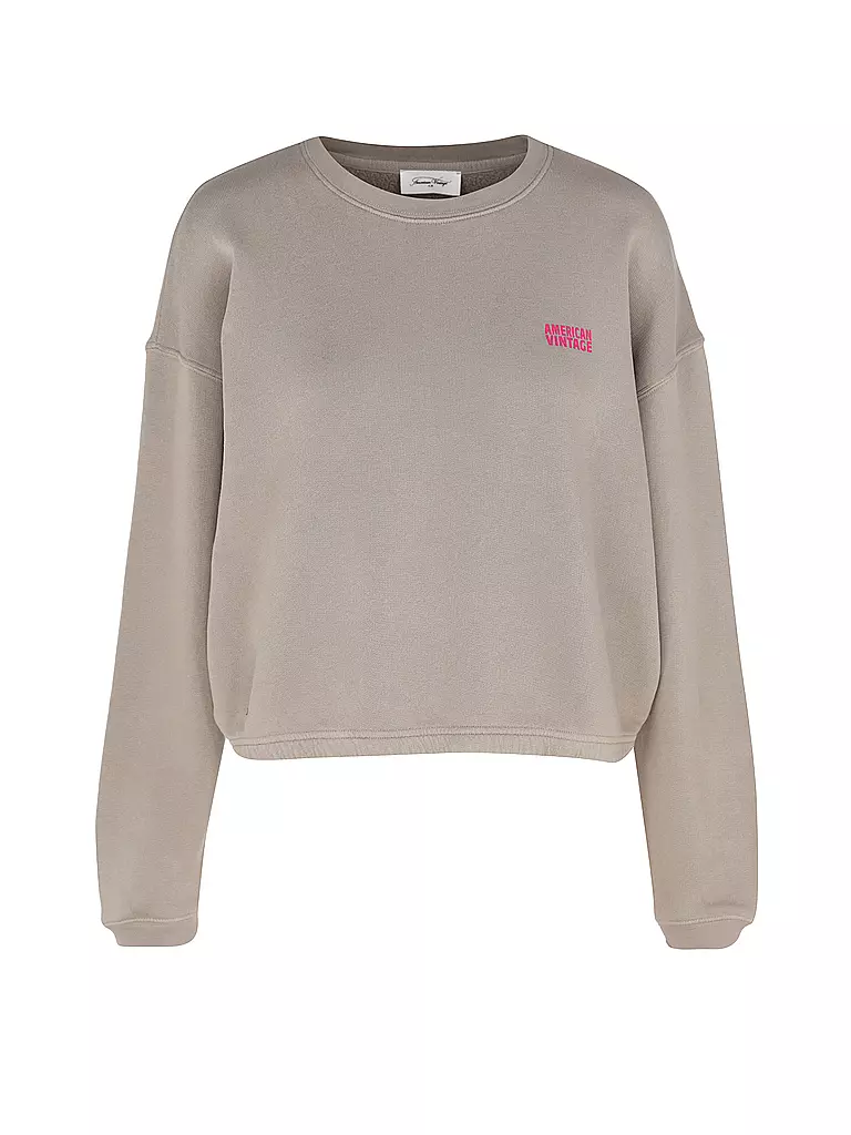 AMERICAN VINTAGE Sweatshirt IZUBIRD grau