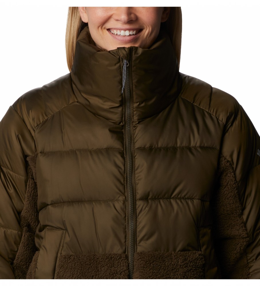 Jaqueta acolchoada Columbia Leadbetter Point, verde