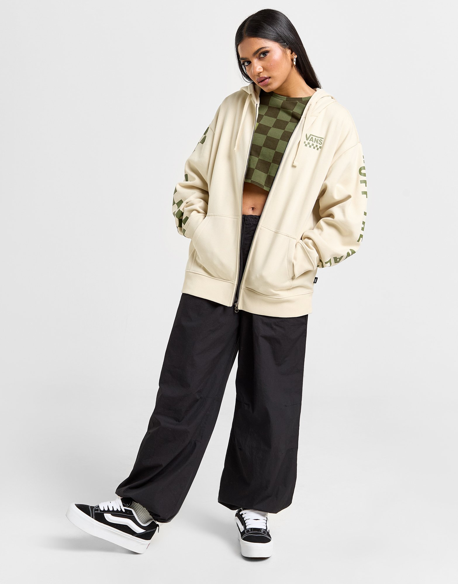 Vans Sweat à Capuche Extra Fun Oversized Femme