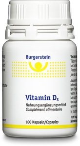 Burgerstein Vitamin D3 600 IE Kapseln