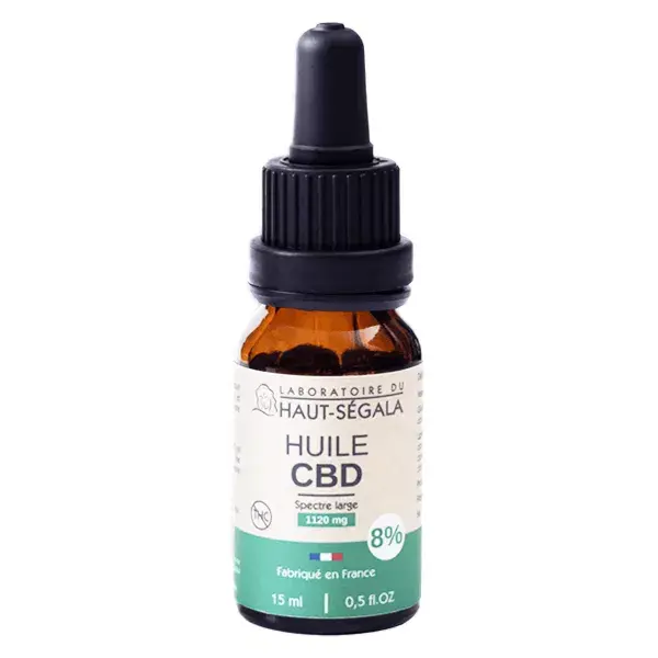 Óleo CBD Haut-Ségala 8% Espectro Amplo 15ml