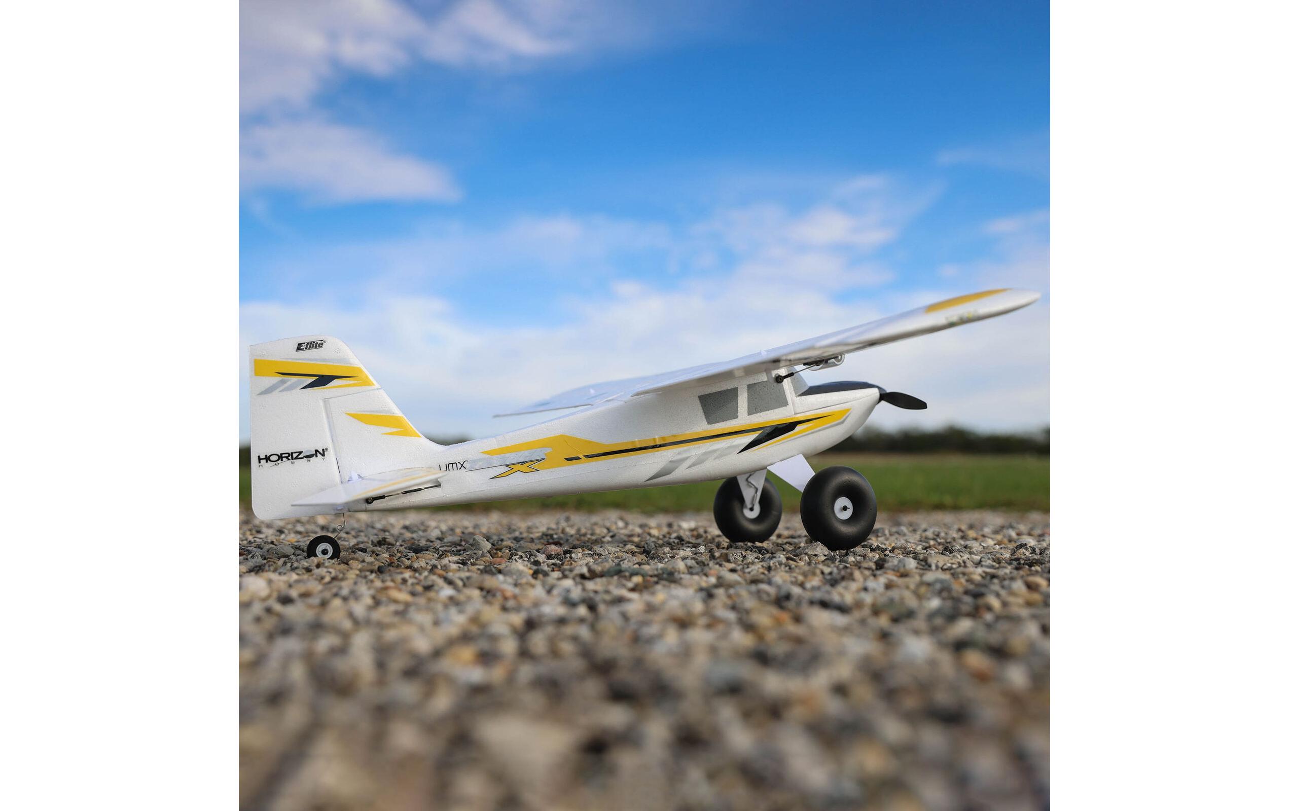 Motorflugzeug UMX Timber X 570 mm BNF Basic<br>STOL Flugzeug mit Spektrum SAFE Select Fluglagenschutz