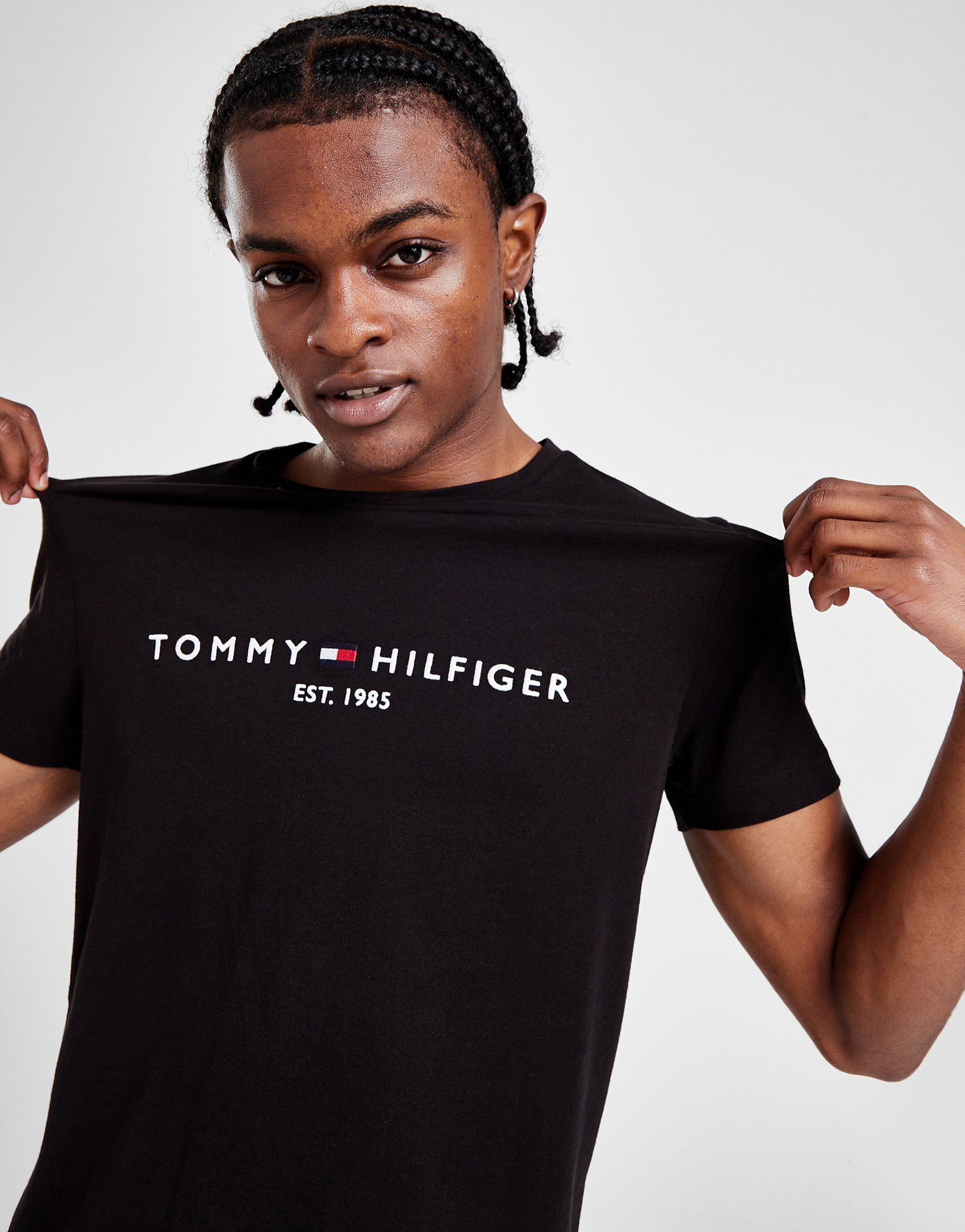 Tommy Hilfiger T-shirt Logo Brodé Homme