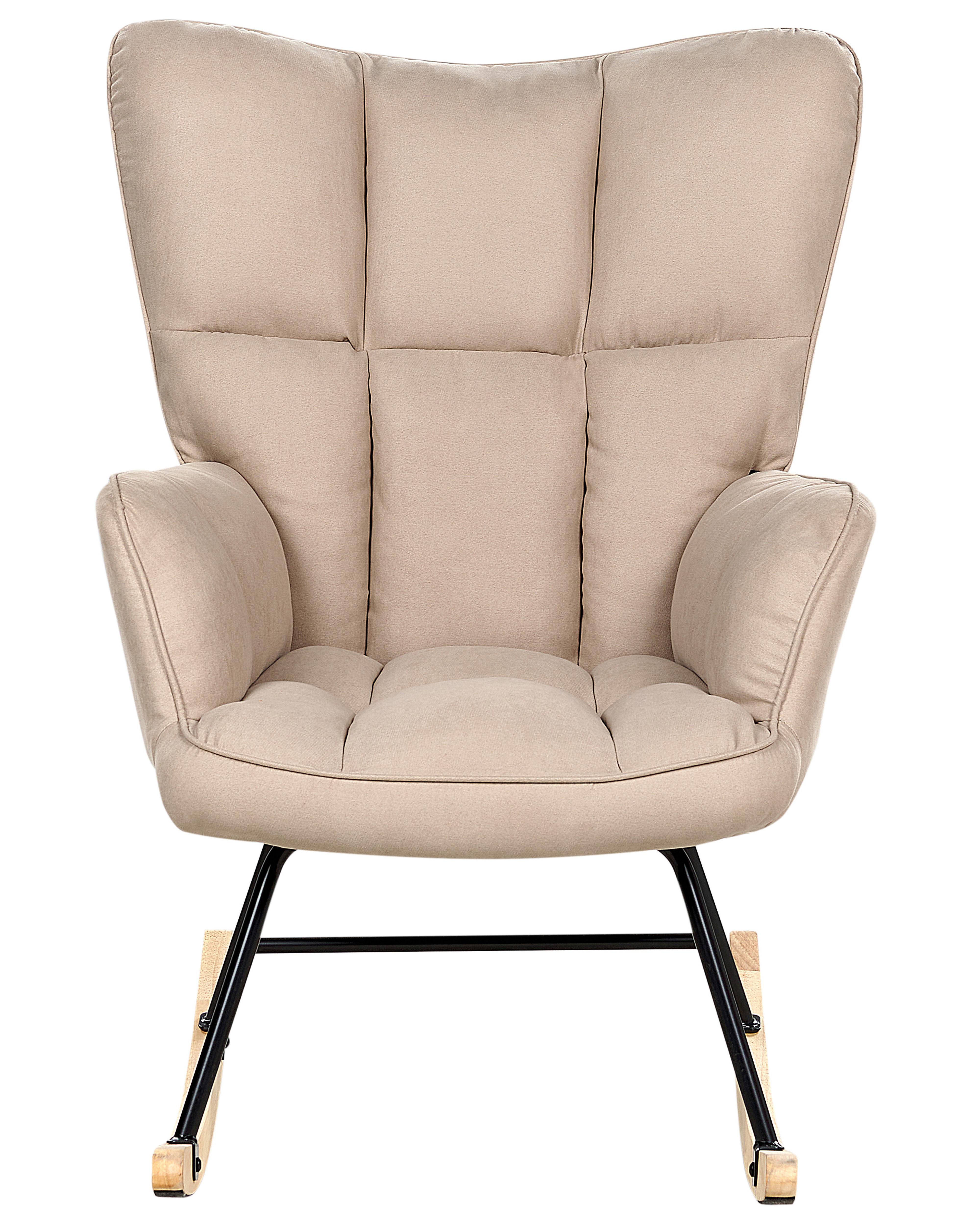 Schommelstoel OULU Stof Beige