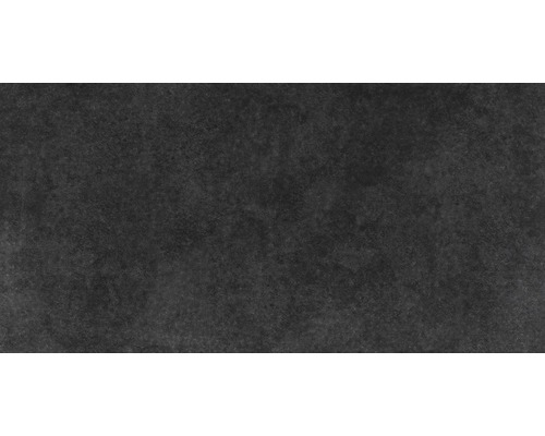 Porseleinen steengoed wand- en vloertegel Vega antraciet 30,5x61,5 cm