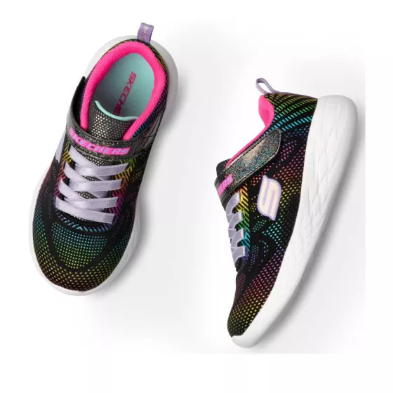 Baskets NOIR SKECHERS Go Run 600 Shimmer Speed
