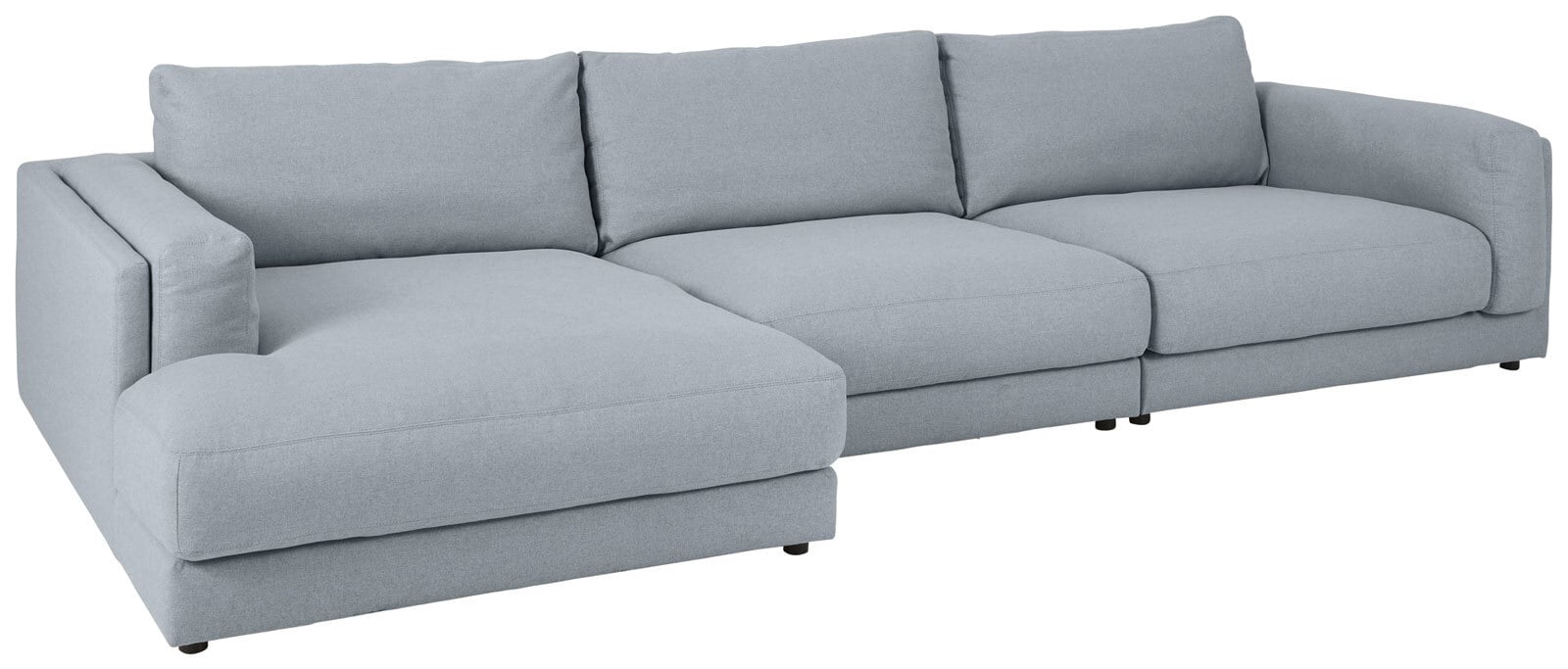 Ole Gunderson Ecksofa-Kombi LASSE III 125 x 352 cm grau