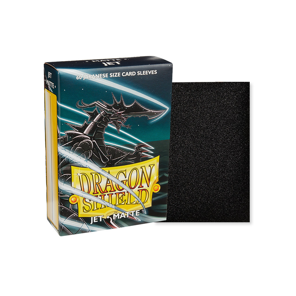 Dragon Shield - 60 Japanese Sleeves Matte - Jet