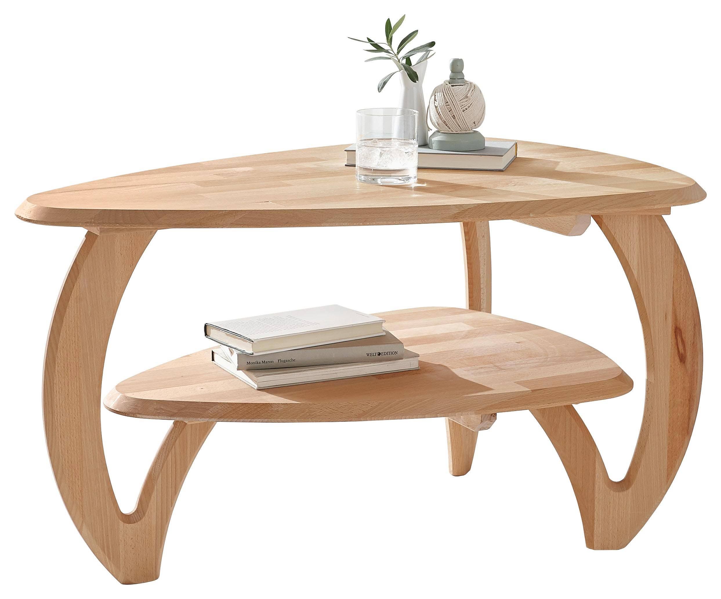 Linea Natura Couchtisch Buche Holz Kernbuche massiv