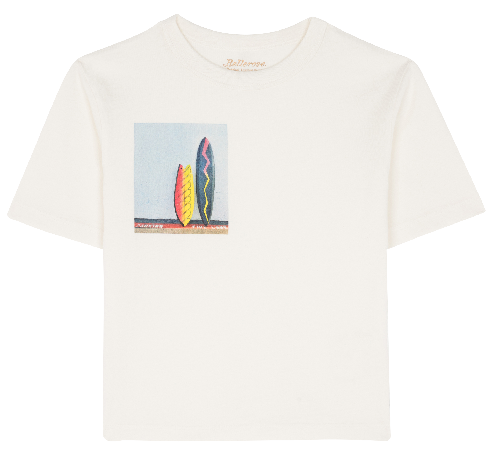 MILOW - Tee-shirt imprimé manches courtes | Blanc