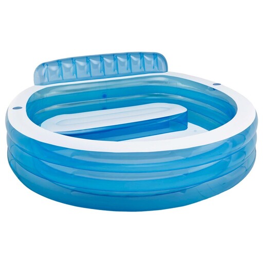 Piscina inflável Intex com espreguiçadeira 229x218x79 cm - 590 L