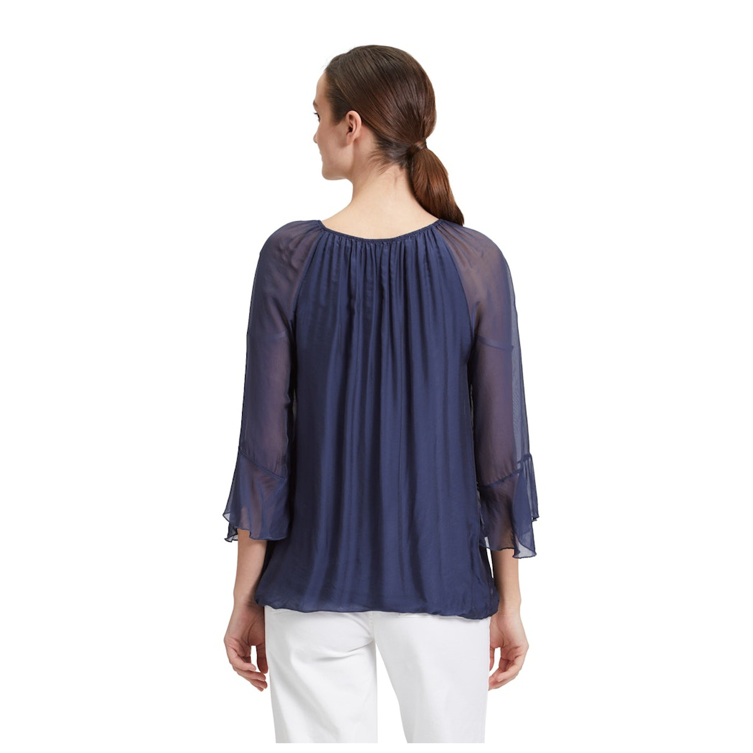 Cartoon Bluse Kurz 3/4 Arm