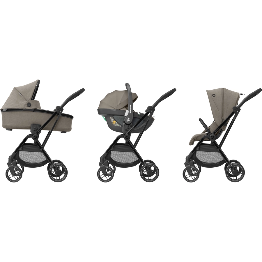 MAXI COSI Kinderwagen Leona 2 Luxe Twillic Truffle