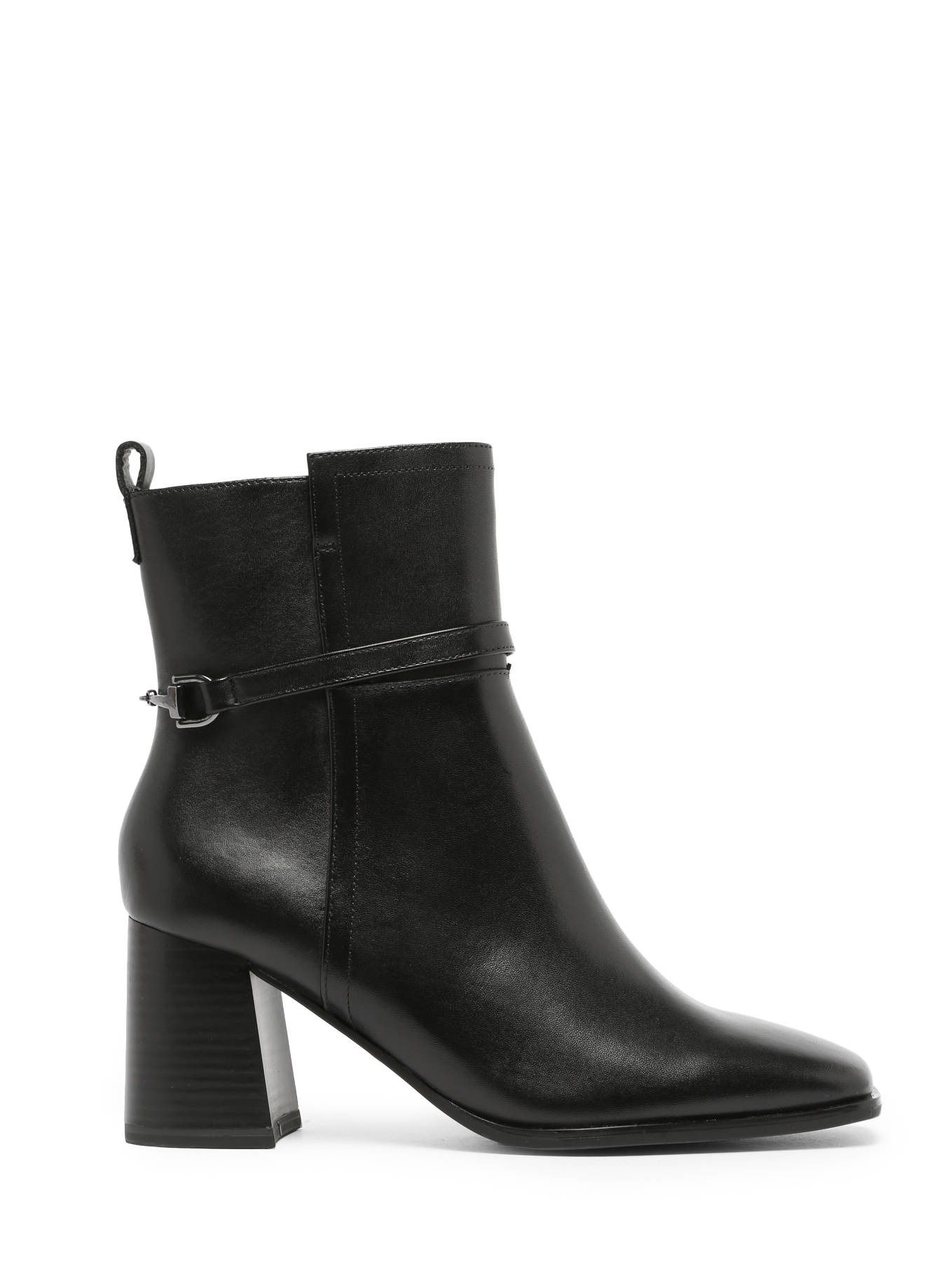 Bottines  talon en cuir TAMARIS