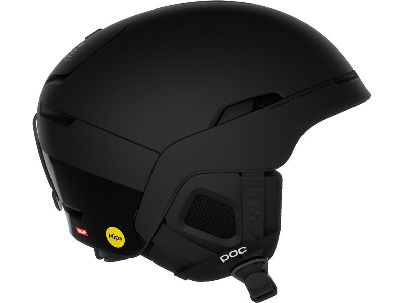 POC Helm Obex BC MIPS Uranium Black Mat, XS-S Skihelm