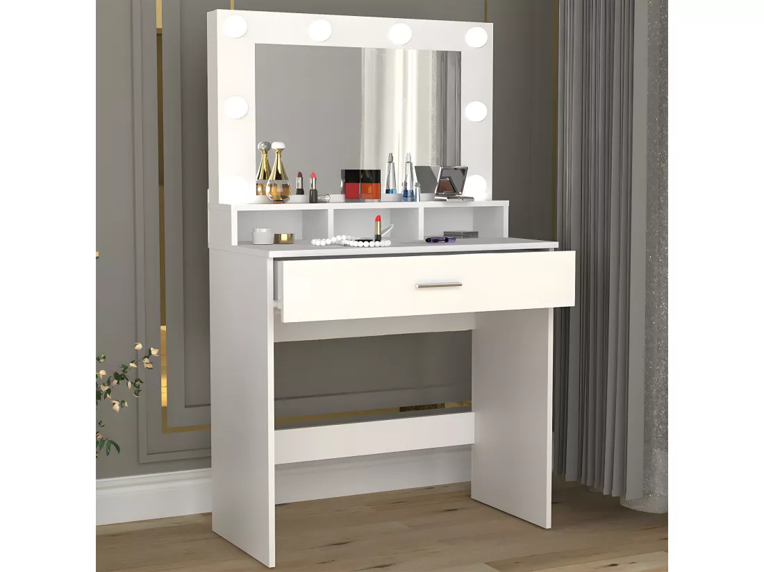Coiffeuse Coiffeur Miroir Kosmal