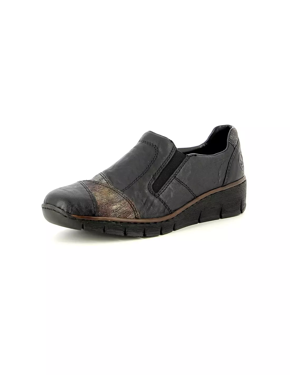 RIEKER 53768 - Baskets Schwarz
