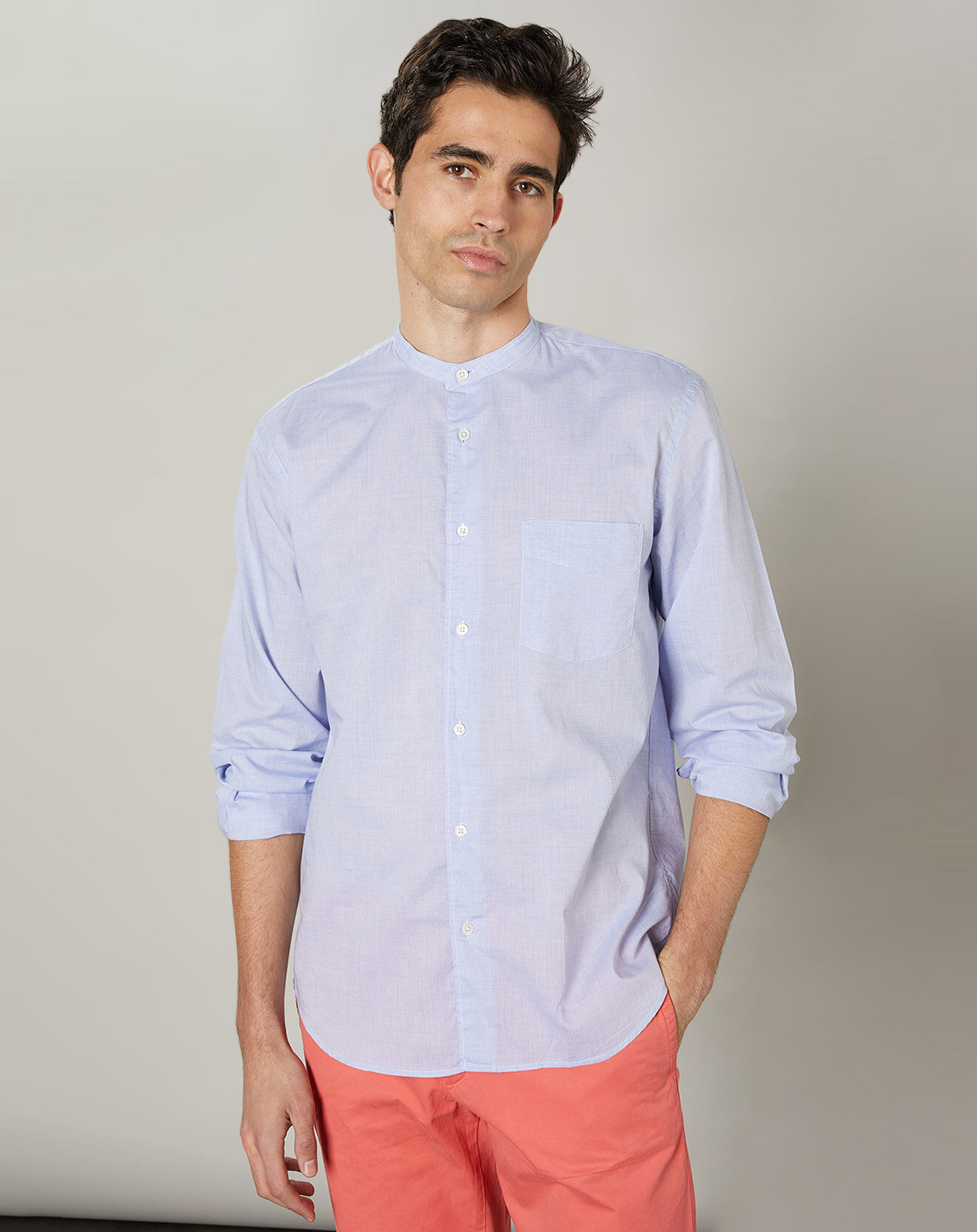 Hartford Chemise regular Premium bleue