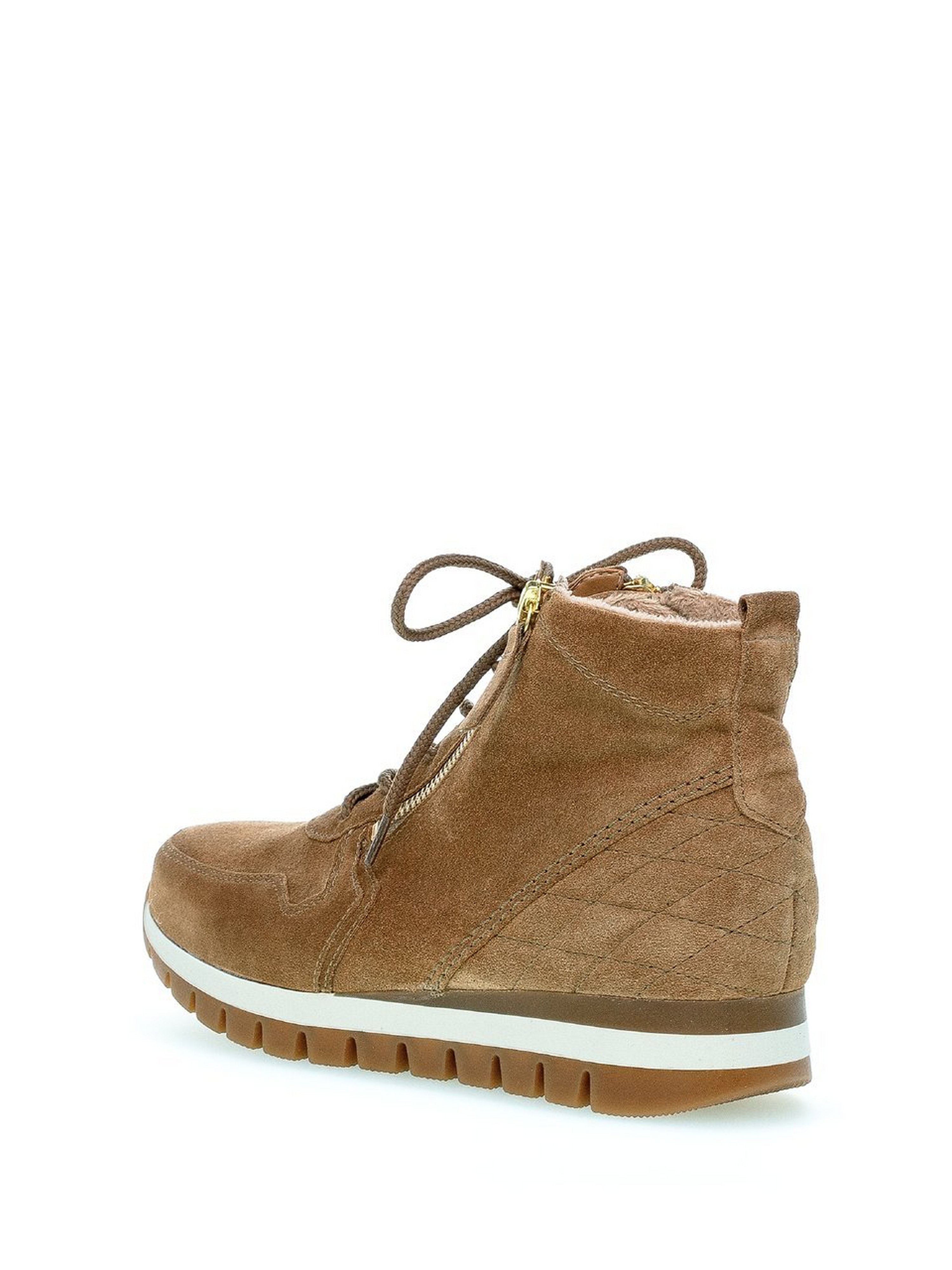 Knöchelhoher Keil-Sneaker