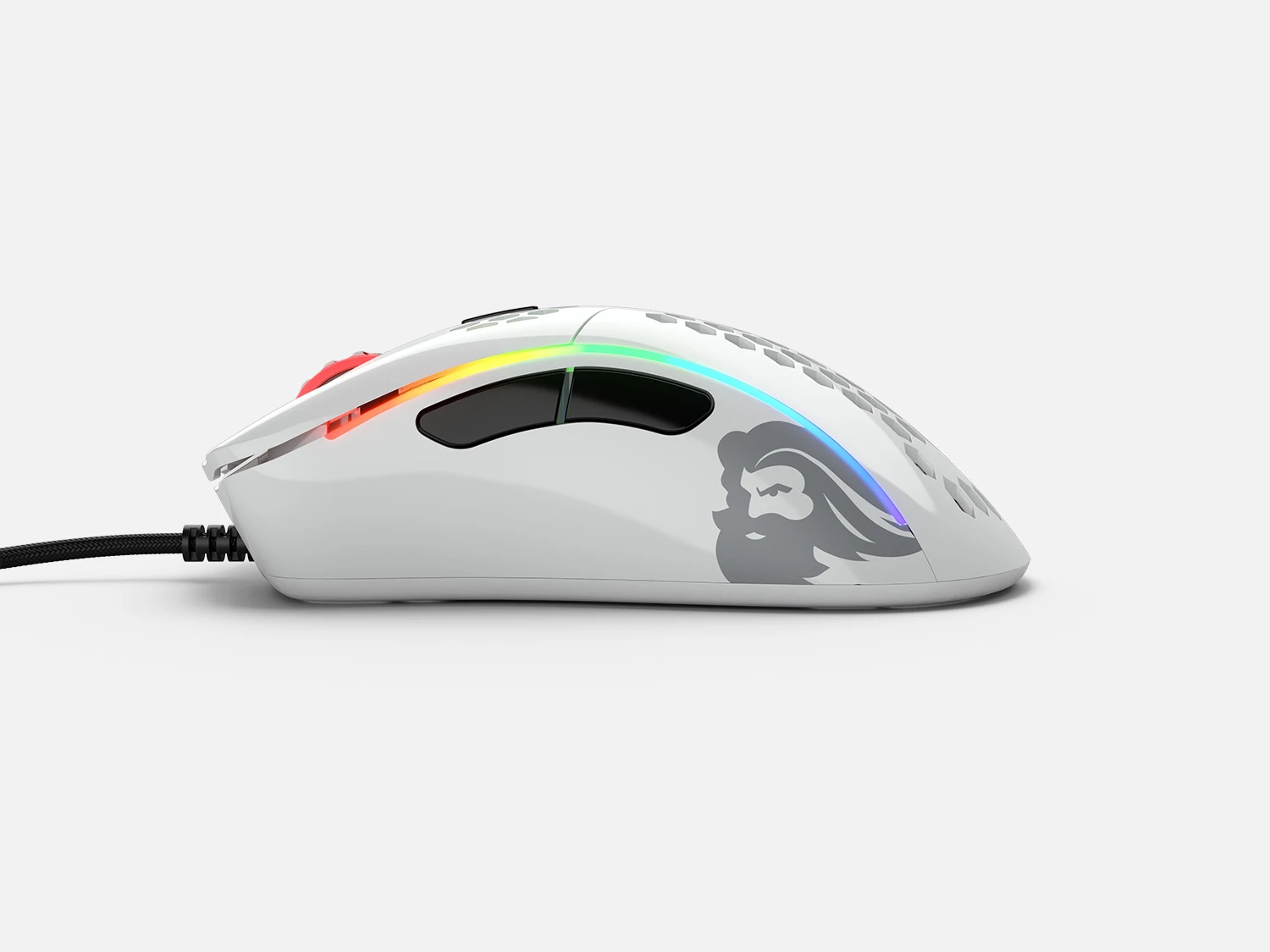 Glorious PC Gaming Race Model D- Souris Gaming - Blanche brillante
