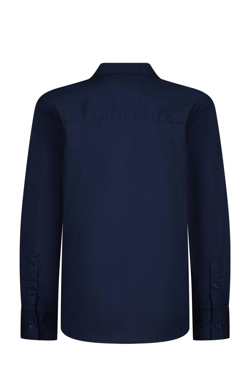 Vingino overhemd Lasic donkerblauw