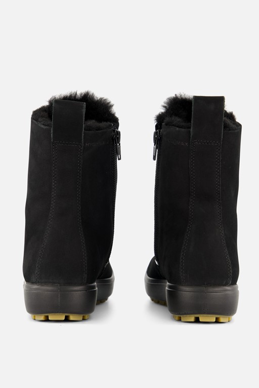 Ecco Soft 7 Tred W Veterboots zwart Nubuck