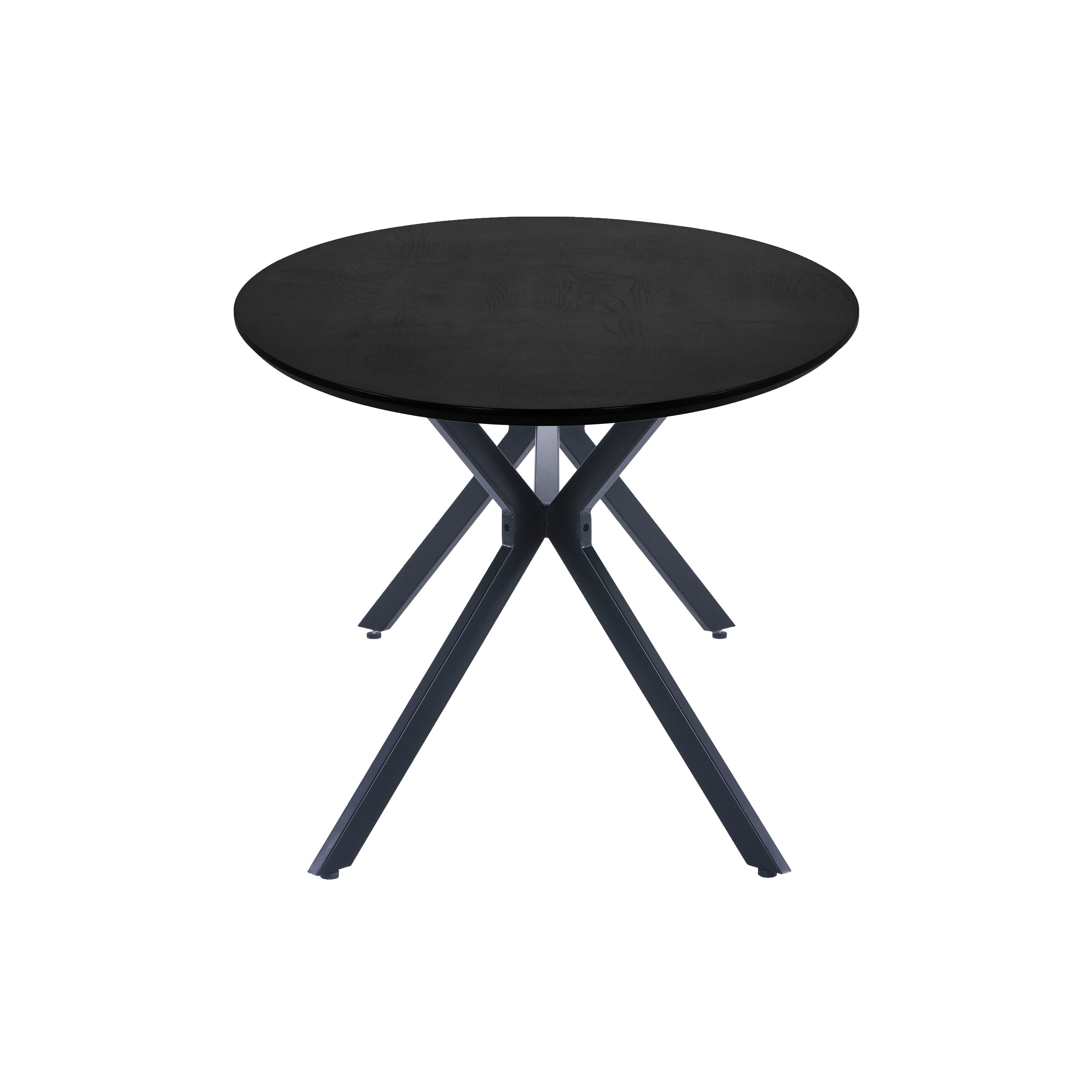 WOOOD Bruno Eettafel - B 220 x D 100 cm - Zwart