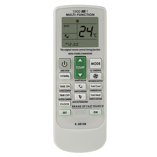 Fjernbetjening CHUNGHOP K-2012E Universal Reserveklimaanlæg AC