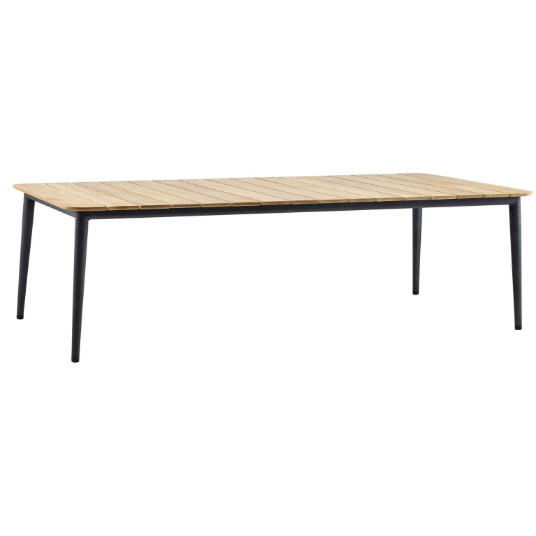 Cane-Line Core tuintafel 274x100 Lava Grey
