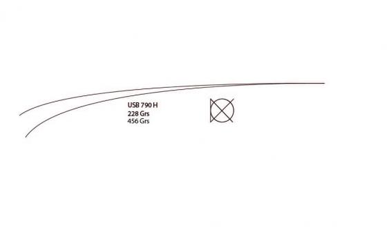 Blank USB-790H-B 2.36 m 50-230 grs