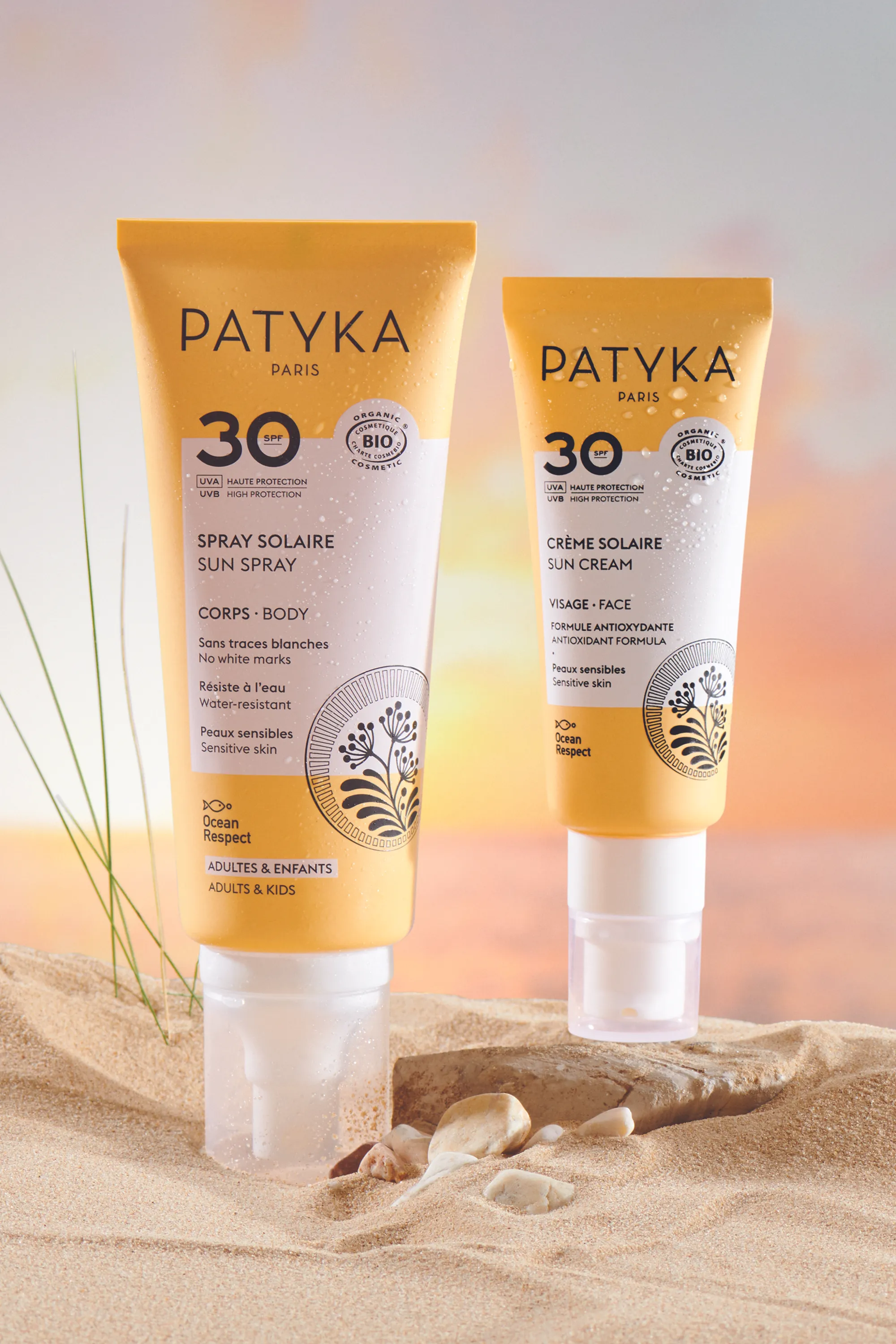 Patyka Spray solaire minéral corps SPF30-100 ml