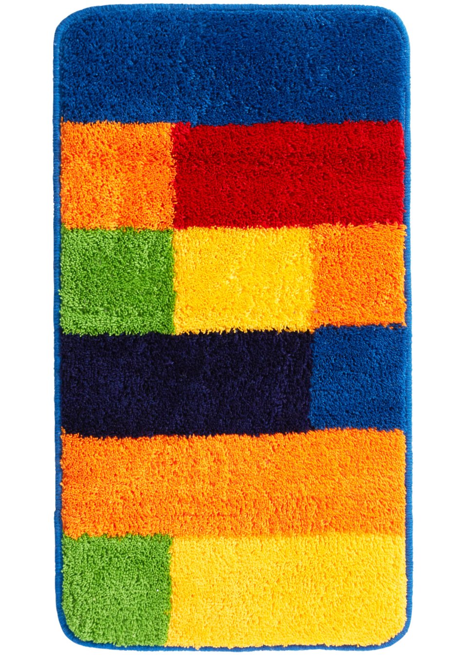 Tapis de salle de bain en couleurs vives
