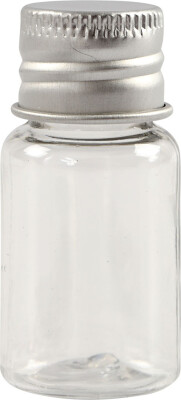 Plastdåse Med Låg - H 48 MM - Ø 23,5 MM - 13 ML - 10 Stk