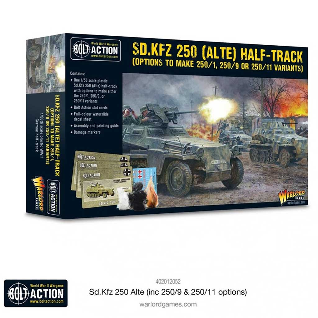 Bolt Action : German SD.KFZ 250 (Alte) Half-Track