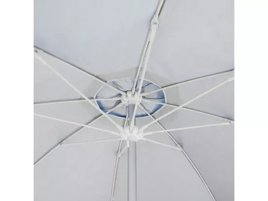 Parasol de plage 220 cm coupe-vent professionnel anti UV OmbraX