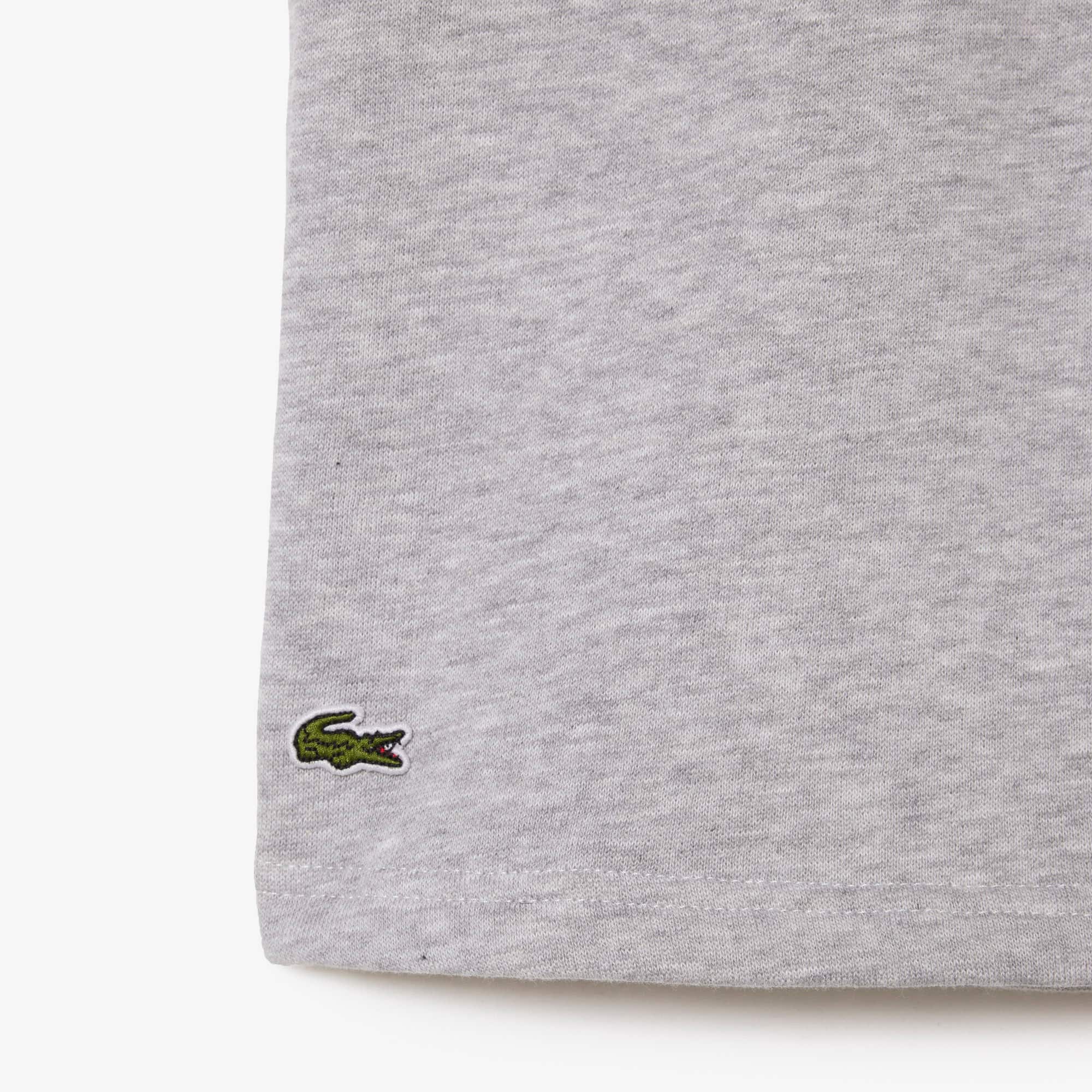 Short enfant Lacoste en molleton gratté de coton biologique Pantalons & Shorts - Gris - Lacoste - Enfant
