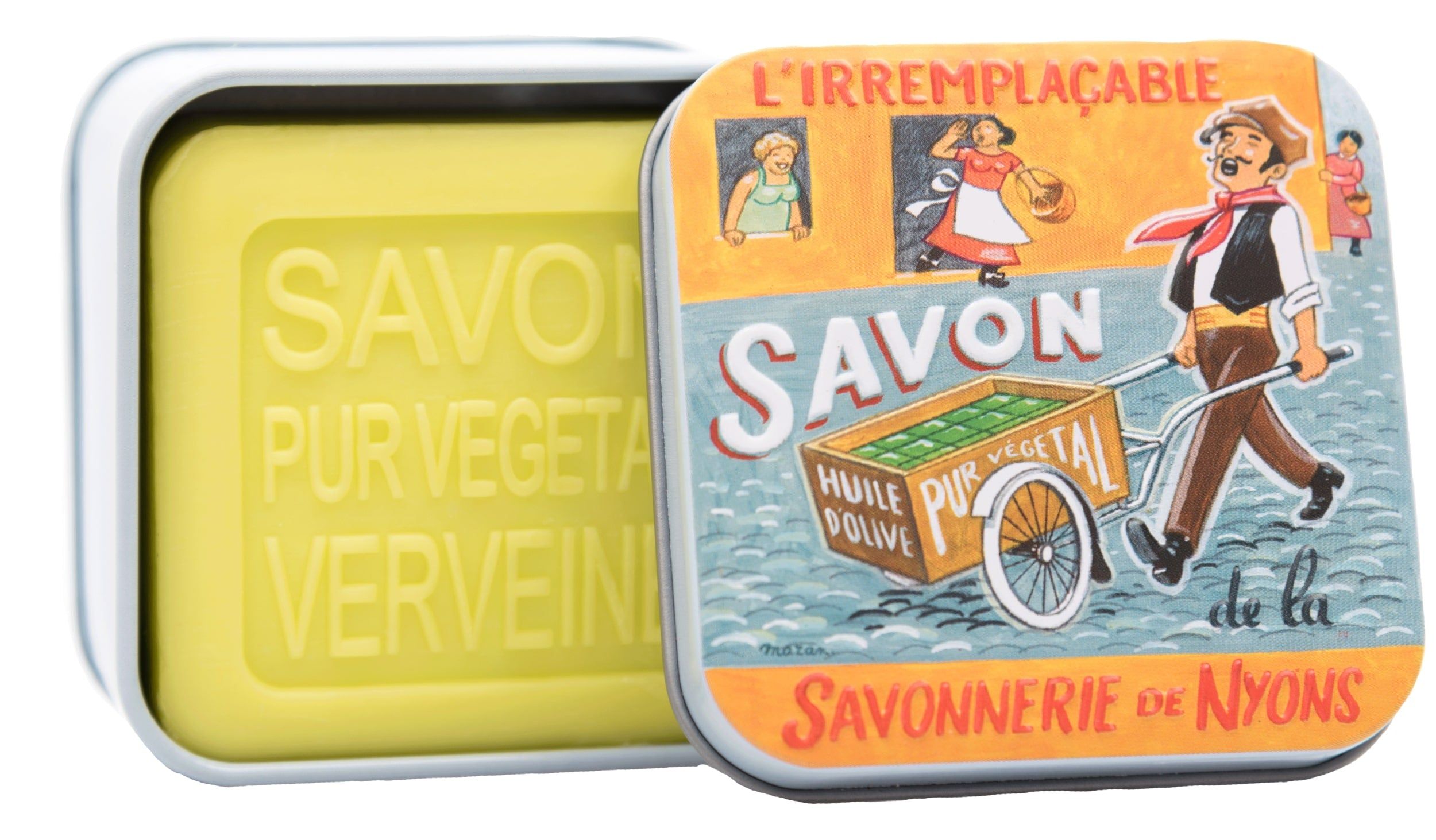 La Savonnerie de Nyons - Metallbox mit Seife 