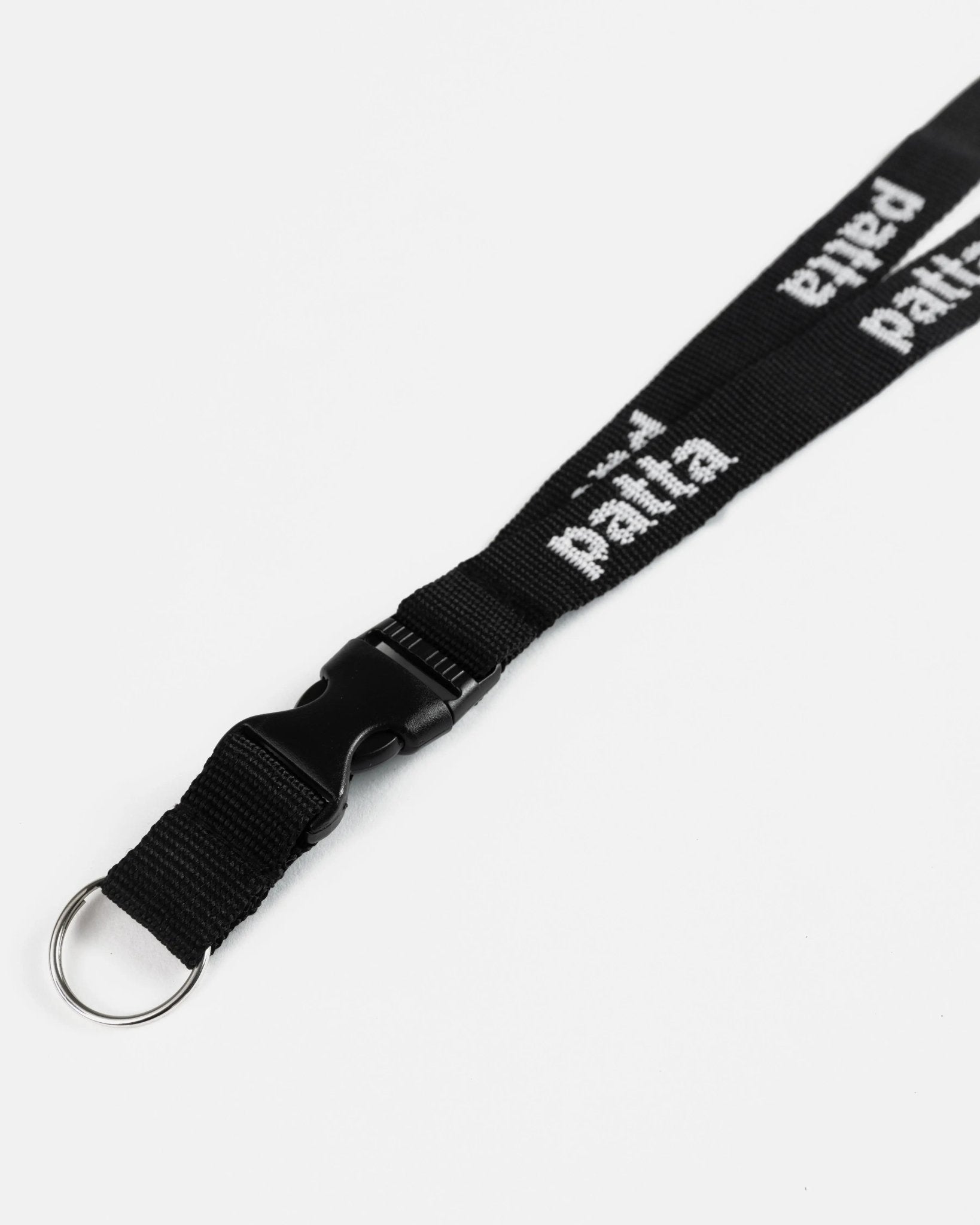 Patta Jacquard Lanyard (Black)