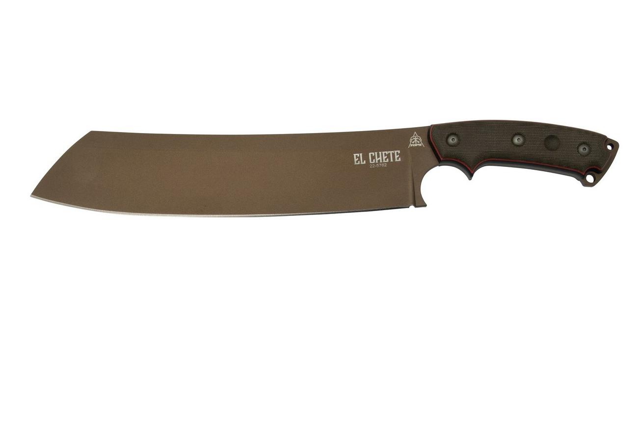 TOPS Knives El Chete ELCH-03 Midnight Bronze, machete