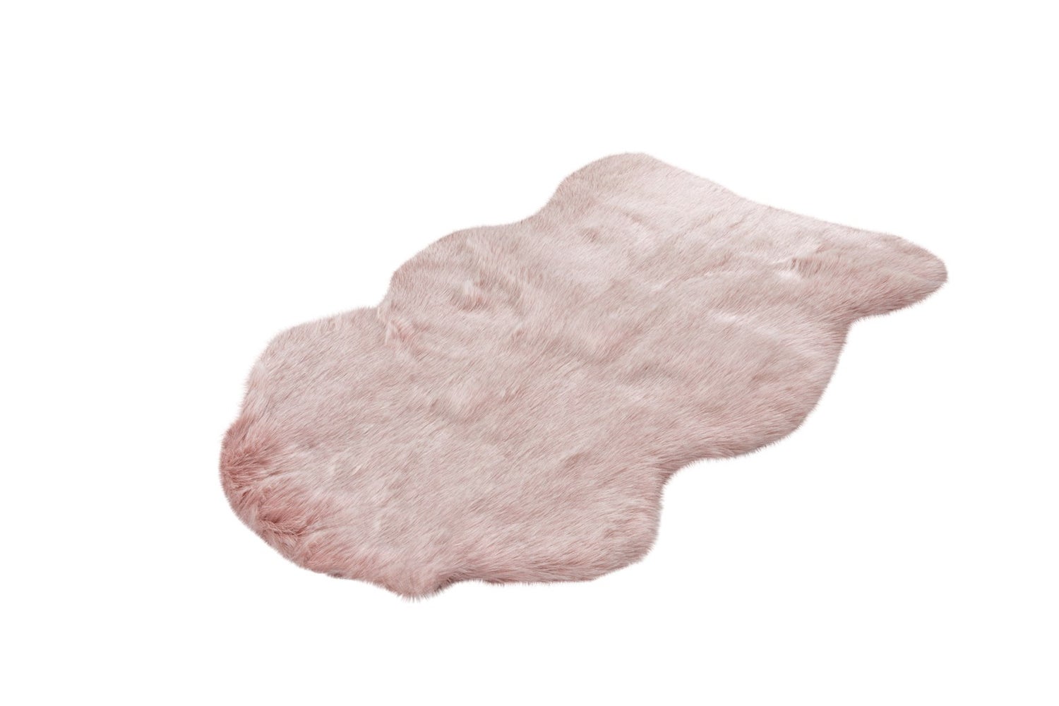 Shaggy tapijt Aegeania poederroze 45 mm effen 60 x 90 cm