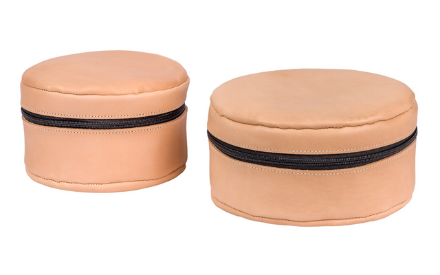 Triangia Aufbewahrungskoffer für Sturmkocher Leder in coral